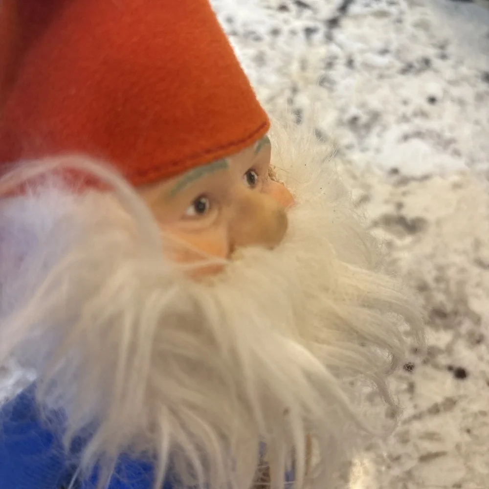 1978‎ Knickerbocker Gnome Plush Unieboek B.V. Rien Poortvliet Rubber Face Vtg